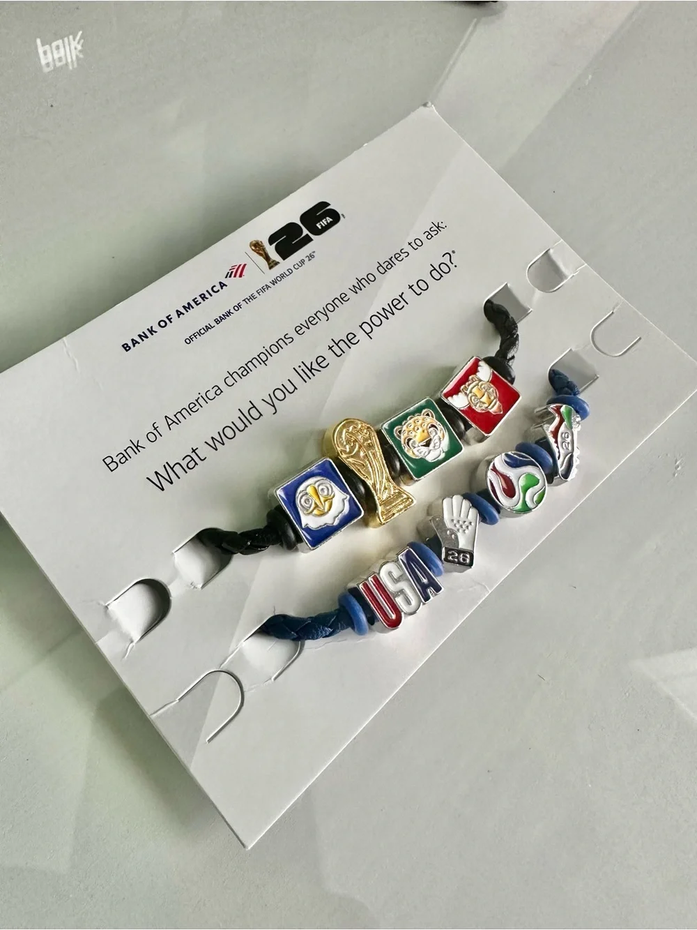 FIFA World Cup 26 Soccer Charm Bracelets